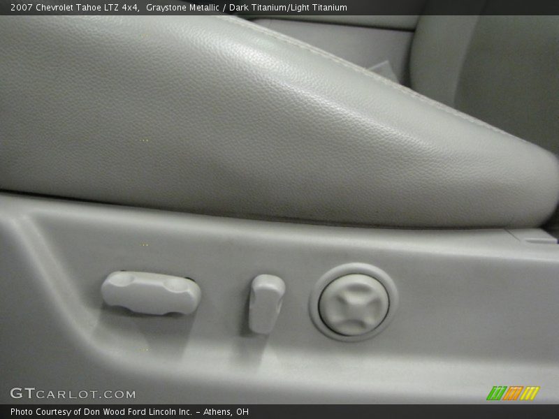 Graystone Metallic / Dark Titanium/Light Titanium 2007 Chevrolet Tahoe LTZ 4x4