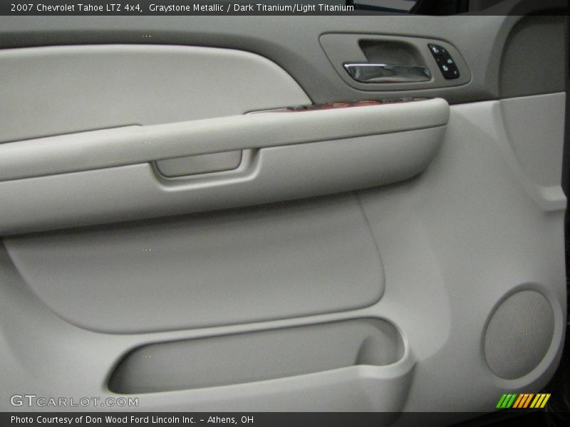 Graystone Metallic / Dark Titanium/Light Titanium 2007 Chevrolet Tahoe LTZ 4x4