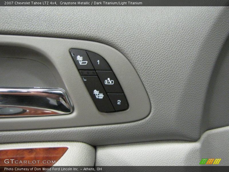 Graystone Metallic / Dark Titanium/Light Titanium 2007 Chevrolet Tahoe LTZ 4x4