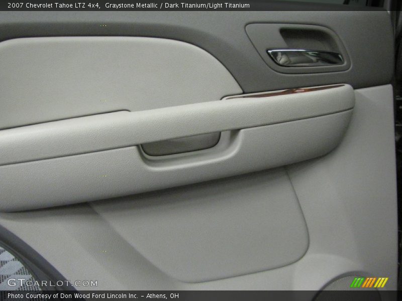 Graystone Metallic / Dark Titanium/Light Titanium 2007 Chevrolet Tahoe LTZ 4x4