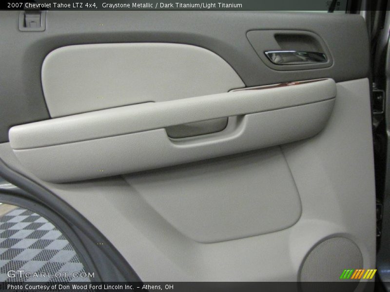 Graystone Metallic / Dark Titanium/Light Titanium 2007 Chevrolet Tahoe LTZ 4x4