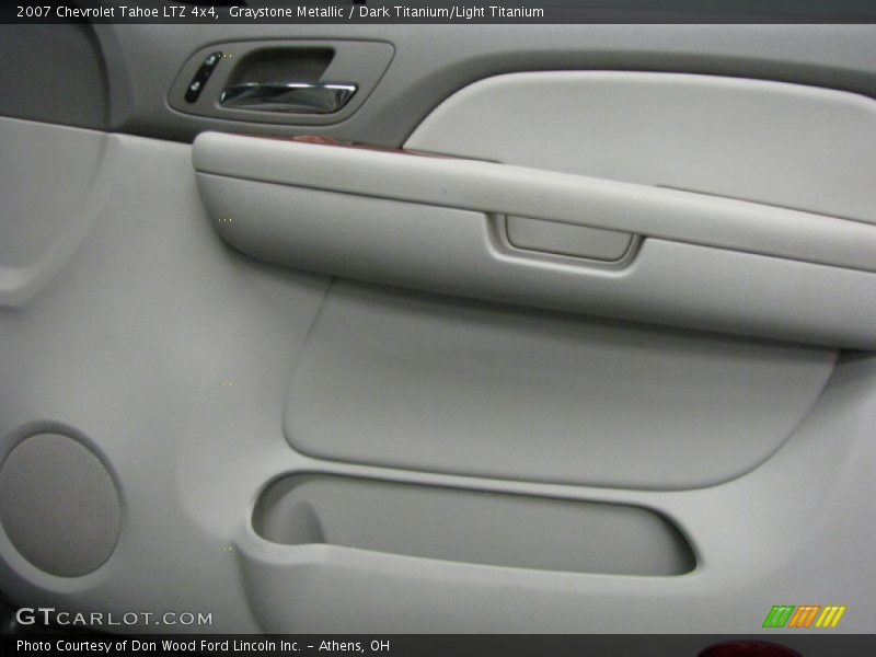 Graystone Metallic / Dark Titanium/Light Titanium 2007 Chevrolet Tahoe LTZ 4x4