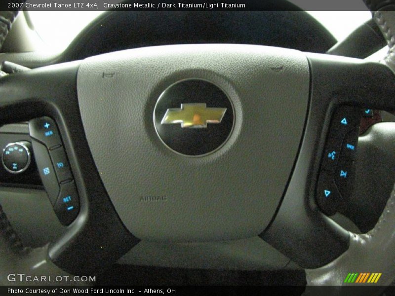 Graystone Metallic / Dark Titanium/Light Titanium 2007 Chevrolet Tahoe LTZ 4x4