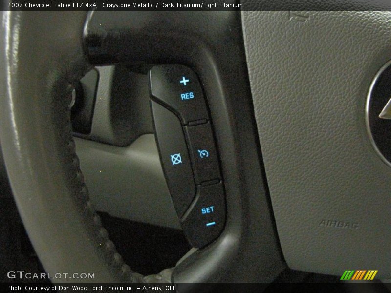 Graystone Metallic / Dark Titanium/Light Titanium 2007 Chevrolet Tahoe LTZ 4x4