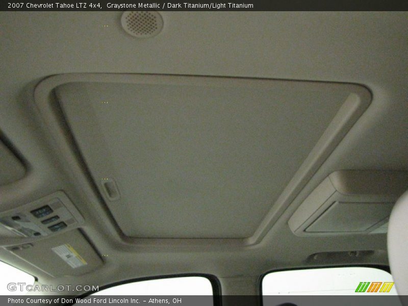 Graystone Metallic / Dark Titanium/Light Titanium 2007 Chevrolet Tahoe LTZ 4x4