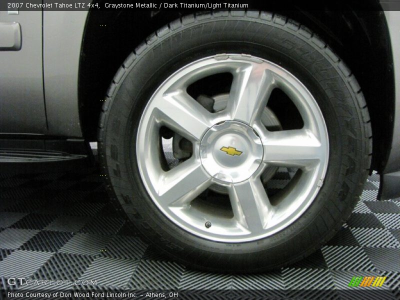 Graystone Metallic / Dark Titanium/Light Titanium 2007 Chevrolet Tahoe LTZ 4x4