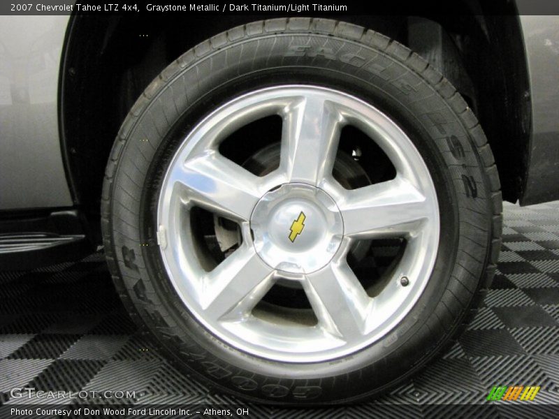 Graystone Metallic / Dark Titanium/Light Titanium 2007 Chevrolet Tahoe LTZ 4x4