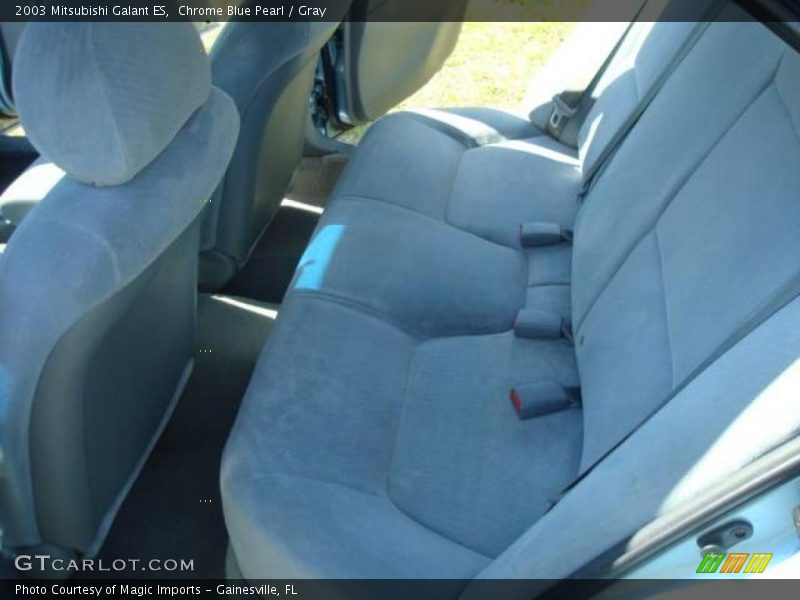 Chrome Blue Pearl / Gray 2003 Mitsubishi Galant ES