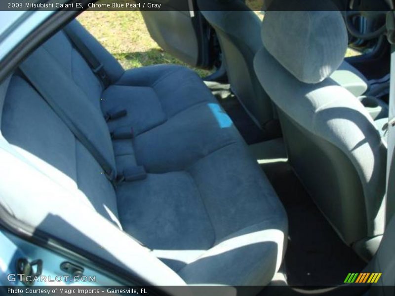 Chrome Blue Pearl / Gray 2003 Mitsubishi Galant ES