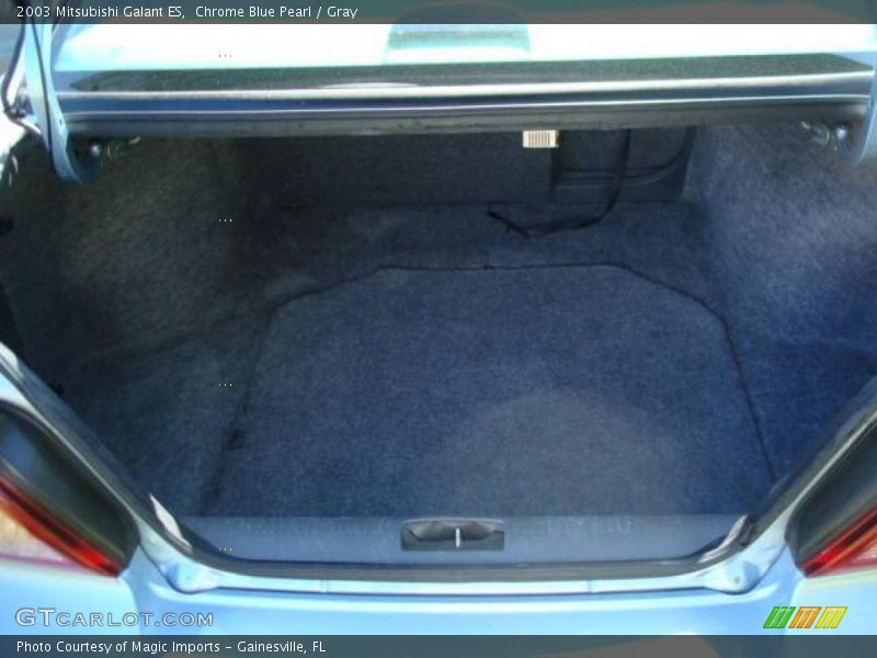 Chrome Blue Pearl / Gray 2003 Mitsubishi Galant ES