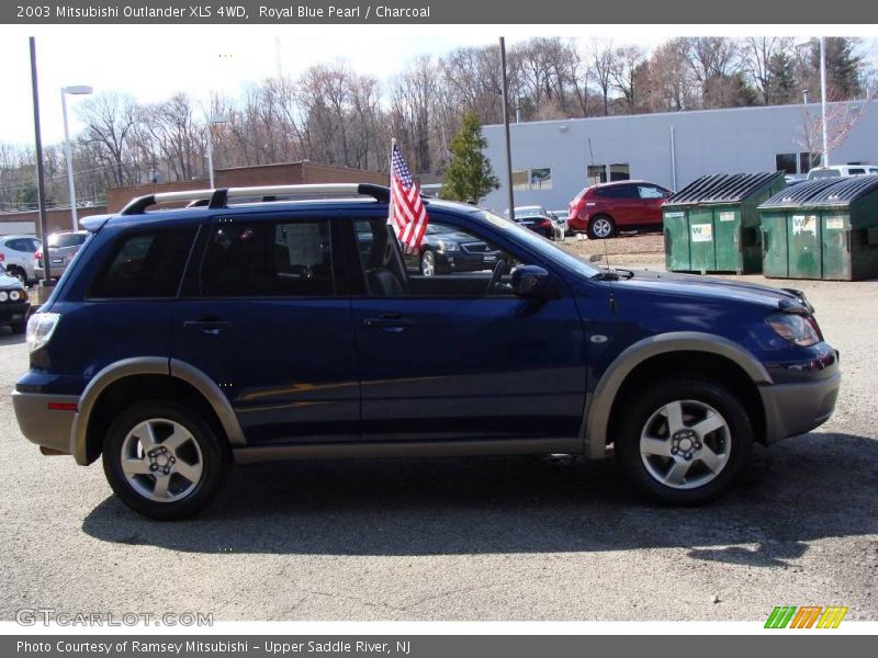 Royal Blue Pearl / Charcoal 2003 Mitsubishi Outlander XLS 4WD