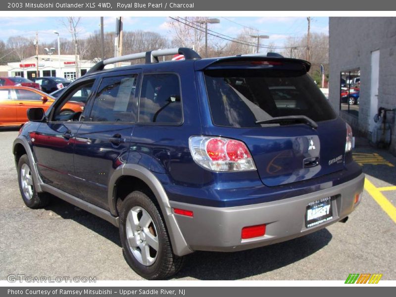 Royal Blue Pearl / Charcoal 2003 Mitsubishi Outlander XLS 4WD