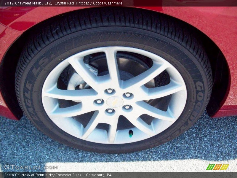 Crystal Red Tintcoat / Cocoa/Cashmere 2012 Chevrolet Malibu LTZ