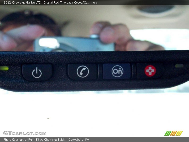 Crystal Red Tintcoat / Cocoa/Cashmere 2012 Chevrolet Malibu LTZ