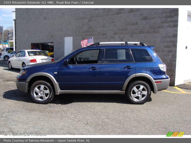 Royal Blue Pearl / Charcoal 2003 Mitsubishi Outlander XLS 4WD