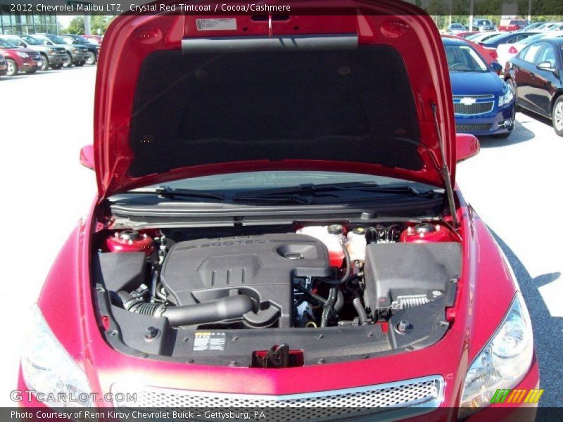 Crystal Red Tintcoat / Cocoa/Cashmere 2012 Chevrolet Malibu LTZ