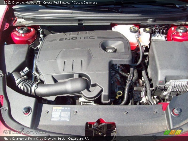 Crystal Red Tintcoat / Cocoa/Cashmere 2012 Chevrolet Malibu LTZ
