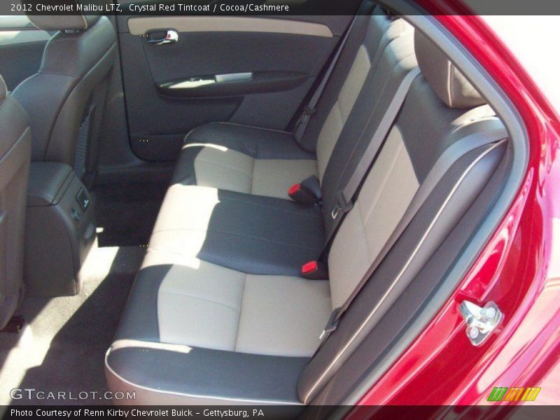 Crystal Red Tintcoat / Cocoa/Cashmere 2012 Chevrolet Malibu LTZ