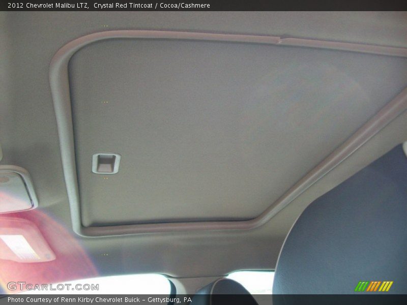 Crystal Red Tintcoat / Cocoa/Cashmere 2012 Chevrolet Malibu LTZ