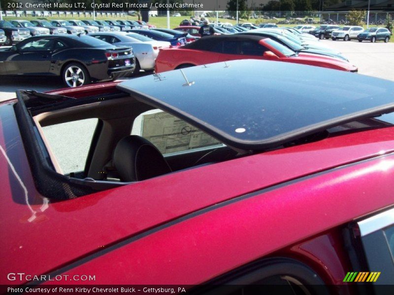 Crystal Red Tintcoat / Cocoa/Cashmere 2012 Chevrolet Malibu LTZ