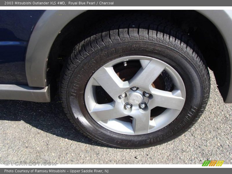 Royal Blue Pearl / Charcoal 2003 Mitsubishi Outlander XLS 4WD