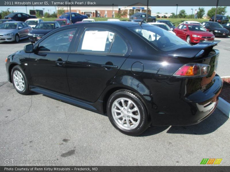 Tarmac Black Pearl / Black 2011 Mitsubishi Lancer ES