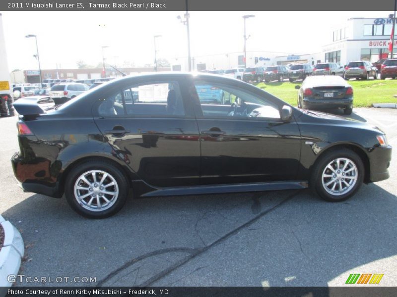 Tarmac Black Pearl / Black 2011 Mitsubishi Lancer ES