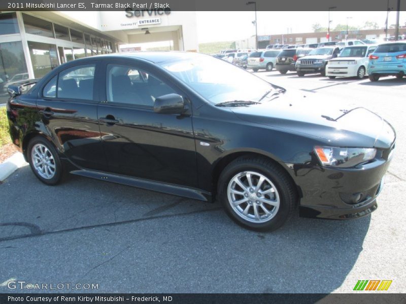 Tarmac Black Pearl / Black 2011 Mitsubishi Lancer ES