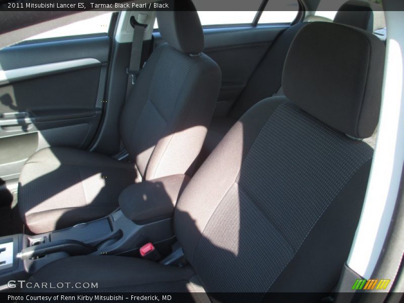 Tarmac Black Pearl / Black 2011 Mitsubishi Lancer ES