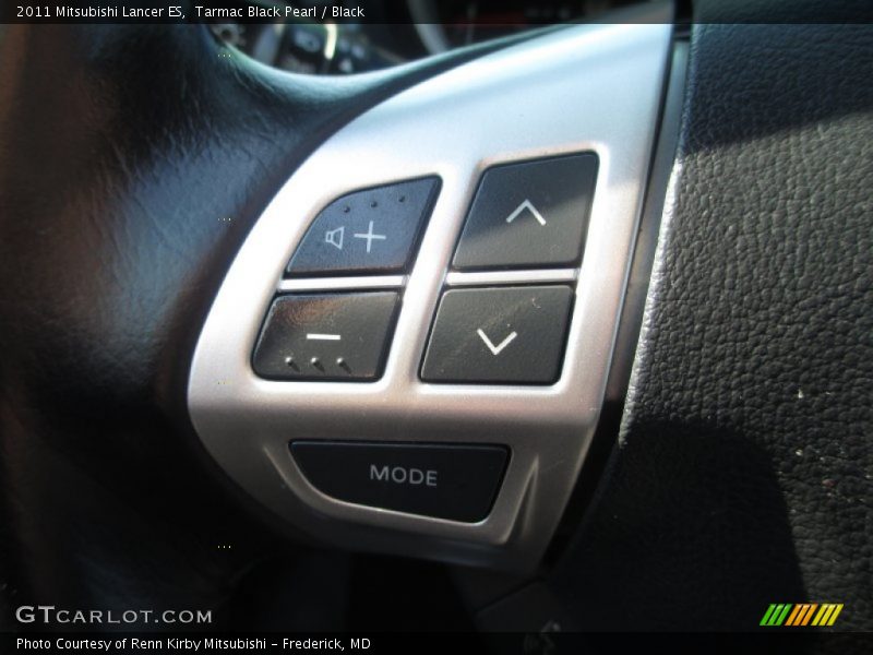Tarmac Black Pearl / Black 2011 Mitsubishi Lancer ES