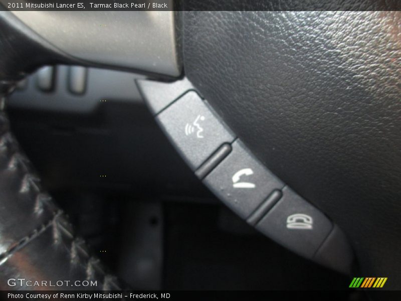 Tarmac Black Pearl / Black 2011 Mitsubishi Lancer ES