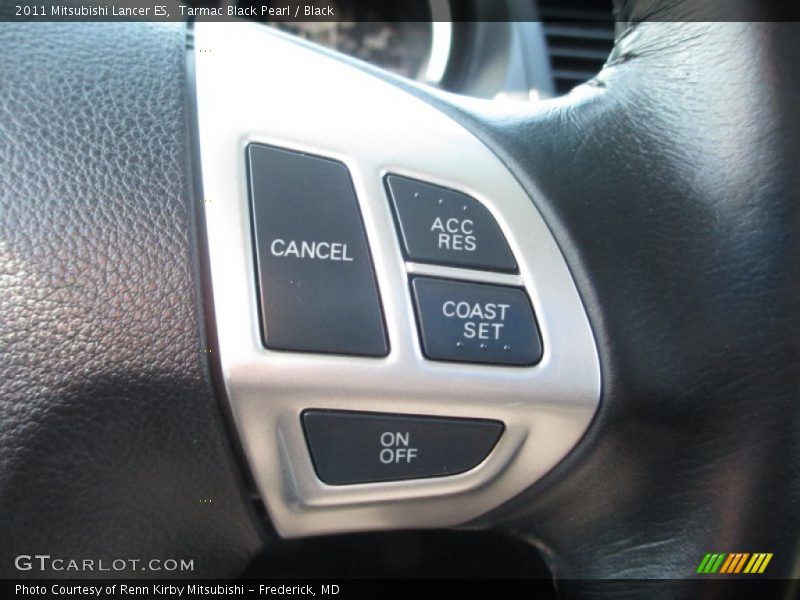 Tarmac Black Pearl / Black 2011 Mitsubishi Lancer ES