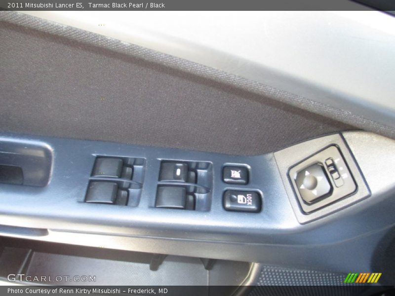 Tarmac Black Pearl / Black 2011 Mitsubishi Lancer ES