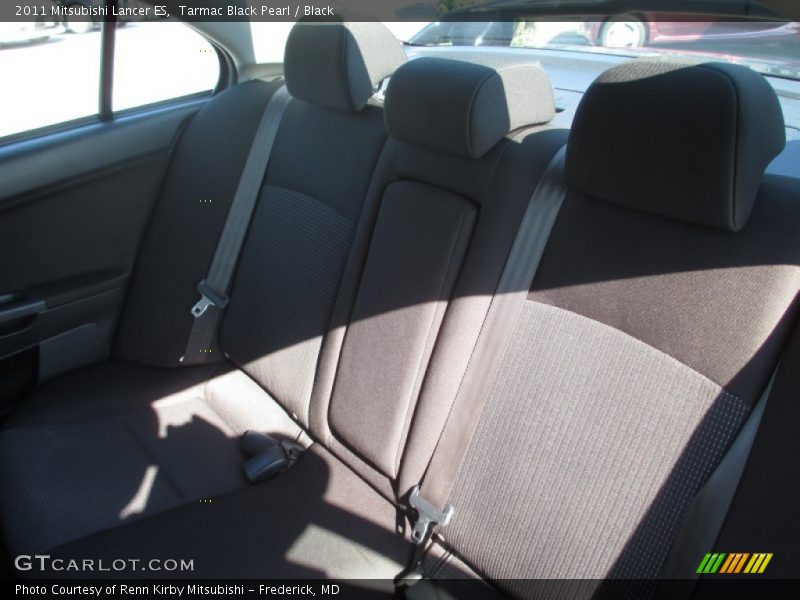 Tarmac Black Pearl / Black 2011 Mitsubishi Lancer ES