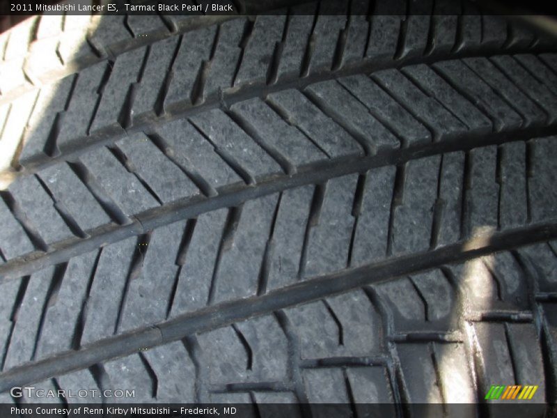 Tarmac Black Pearl / Black 2011 Mitsubishi Lancer ES