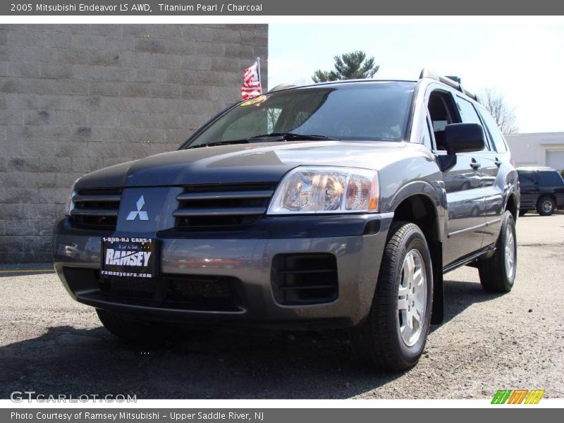 Titanium Pearl / Charcoal 2005 Mitsubishi Endeavor LS AWD