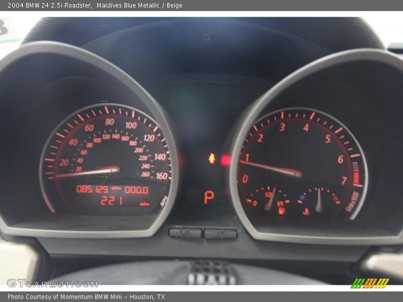  2004 Z4 2.5i Roadster 2.5i Roadster Gauges