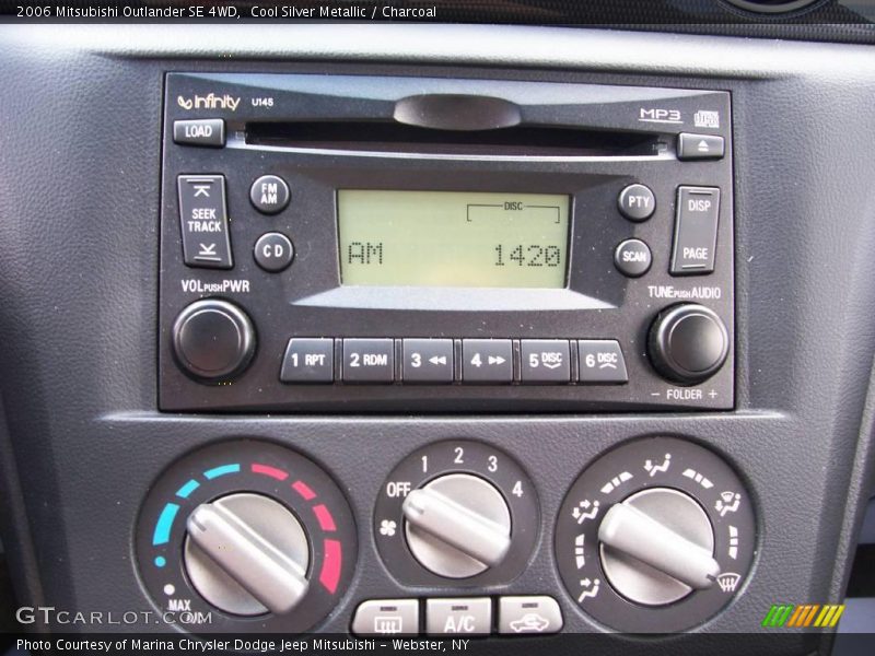 Cool Silver Metallic / Charcoal 2006 Mitsubishi Outlander SE 4WD