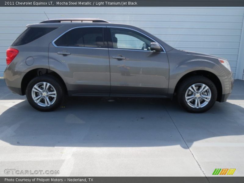 Mocha Steel Metallic / Light Titanium/Jet Black 2011 Chevrolet Equinox LT