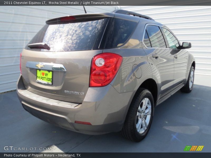Mocha Steel Metallic / Light Titanium/Jet Black 2011 Chevrolet Equinox LT