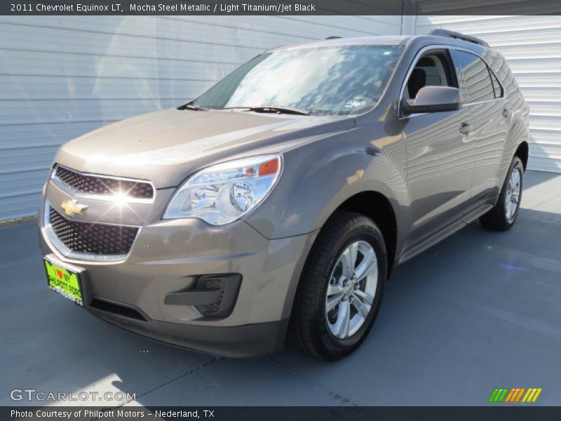 Mocha Steel Metallic / Light Titanium/Jet Black 2011 Chevrolet Equinox LT