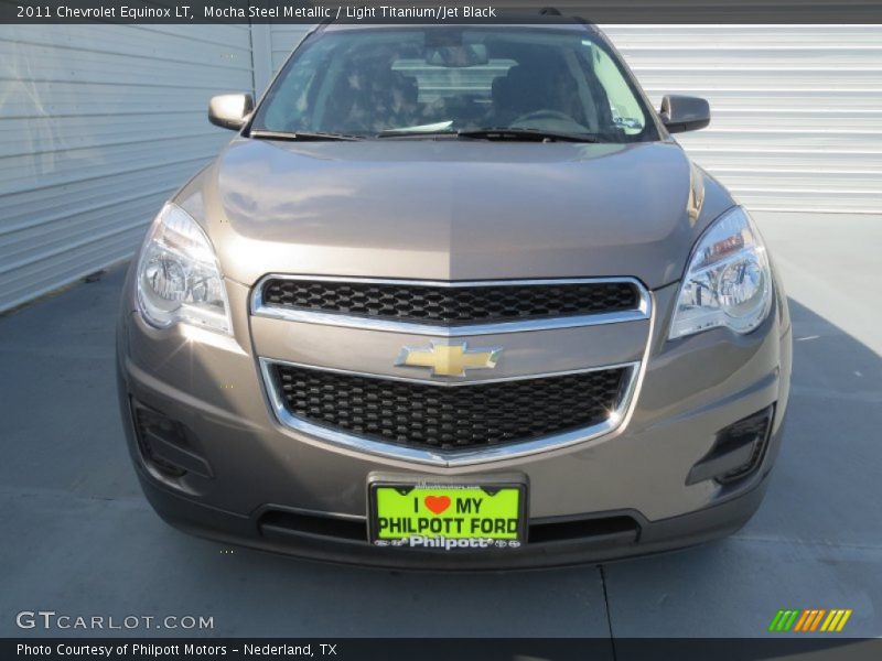 Mocha Steel Metallic / Light Titanium/Jet Black 2011 Chevrolet Equinox LT