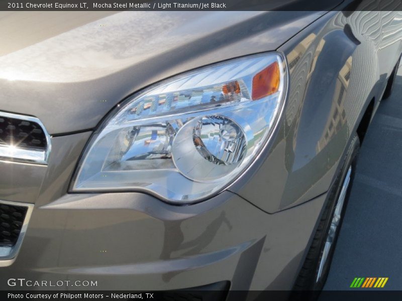 Mocha Steel Metallic / Light Titanium/Jet Black 2011 Chevrolet Equinox LT