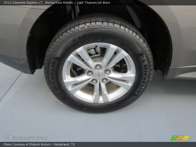 Mocha Steel Metallic / Light Titanium/Jet Black 2011 Chevrolet Equinox LT