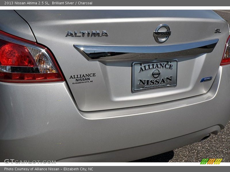 Brilliant Silver / Charcoal 2013 Nissan Altima 2.5 SL