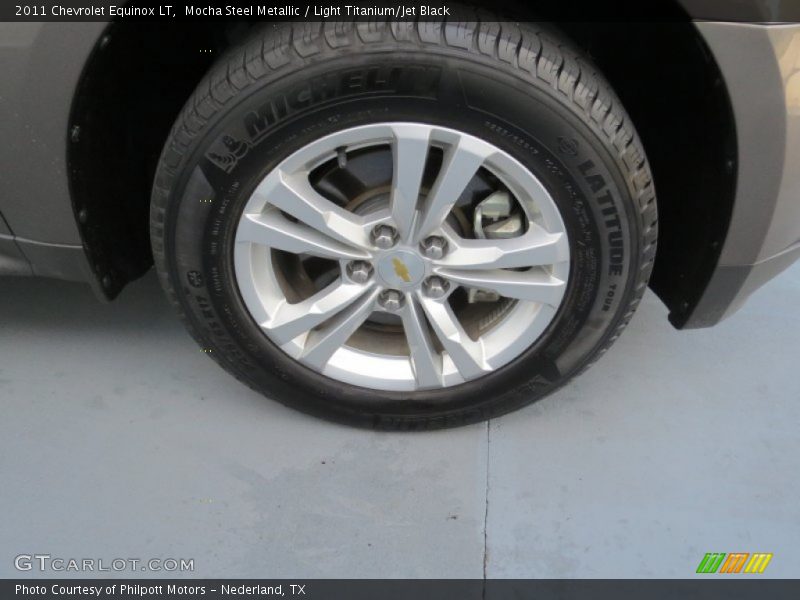 Mocha Steel Metallic / Light Titanium/Jet Black 2011 Chevrolet Equinox LT