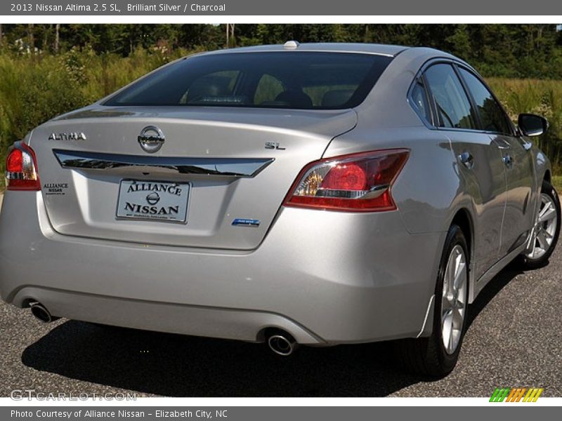 Brilliant Silver / Charcoal 2013 Nissan Altima 2.5 SL