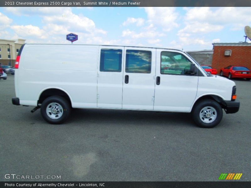 Summit White / Medium Pewter 2013 Chevrolet Express 2500 Cargo Van