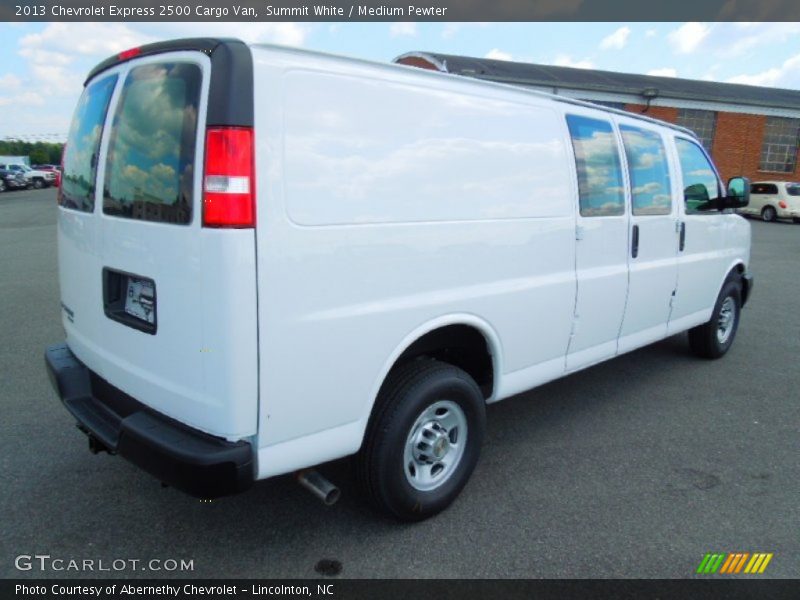 Summit White / Medium Pewter 2013 Chevrolet Express 2500 Cargo Van