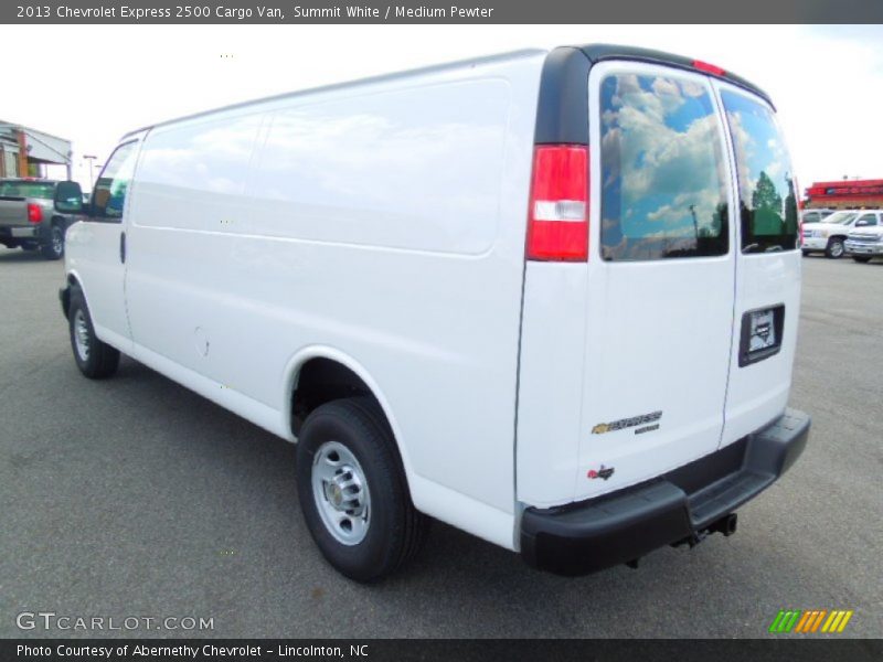 Summit White / Medium Pewter 2013 Chevrolet Express 2500 Cargo Van